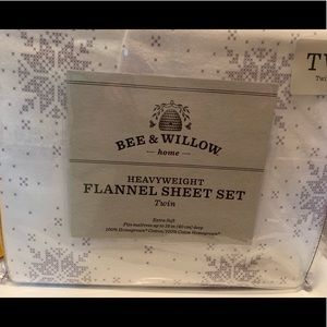 BN Flannel Twin Sheets
